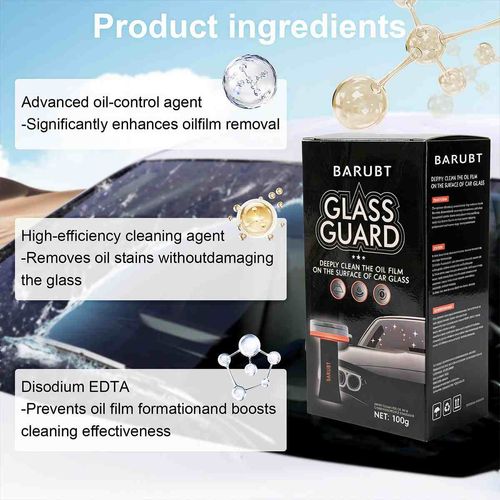 Car glass degreasing film