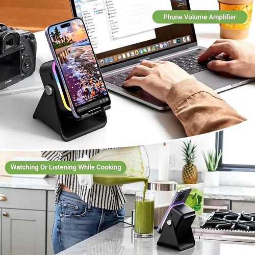 5-in-1 Wireless Induction Speaker Stand