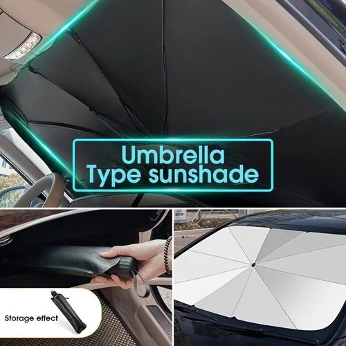 Portable car sunshade