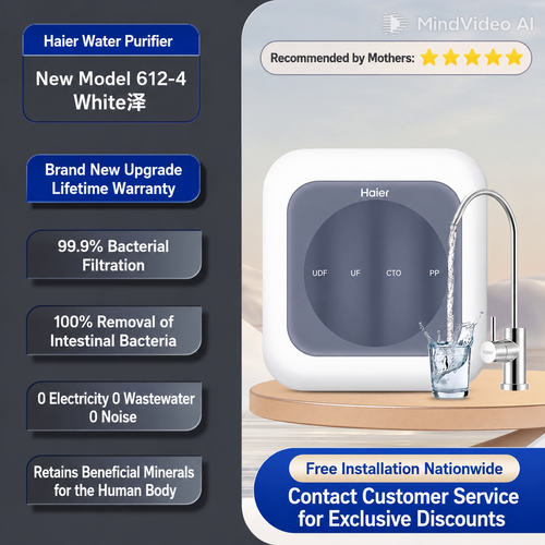 Banner HeadlineHaier 612-4 Baize Ultrafiltration Water Purifier