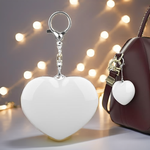 💖Touch Activated Heart Light Keychain
