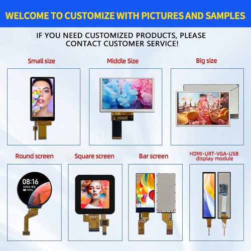 ✨ Custom TFT LCD Displays | For Car, Industrial & DIY Projects ✨