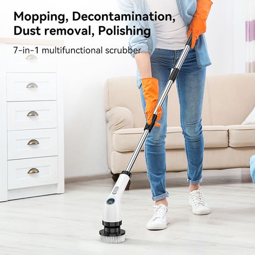 Multifunctional Cordless Electric Cleaning Brush for Home Use