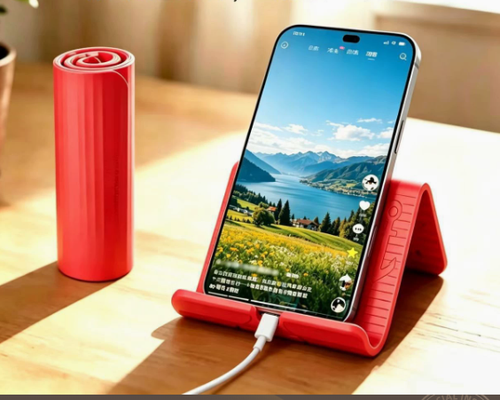 Flexible Silicone Deformable Phone Holder