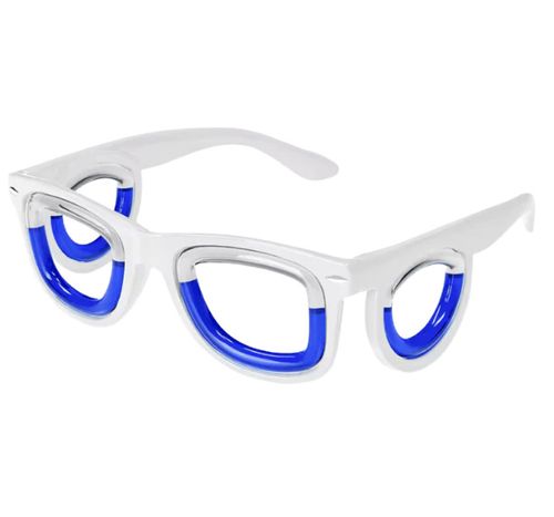 Anti-motion sickness glasses for cars, boats, and planes