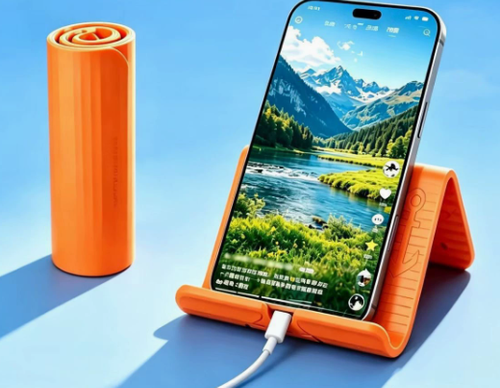 Flexible Silicone Deformable Phone Holder