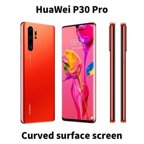 Smartphone 4G Débloqué D'Origine, Huawei P30  8+128Go, Téléphones Mobiles D'Occasion De Qualité