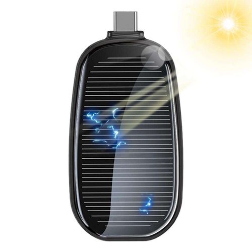 Usine en gros extérieur porte-clés chargeurs de poche avec interface intégrée portable Mini banque d'énergie solaire