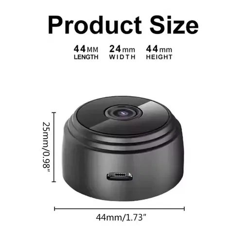 📷 A9 1080P HD Wi-Fi Mini Magnetic Wireless Camcorder Micro Video Surveillance Security Camera ✅