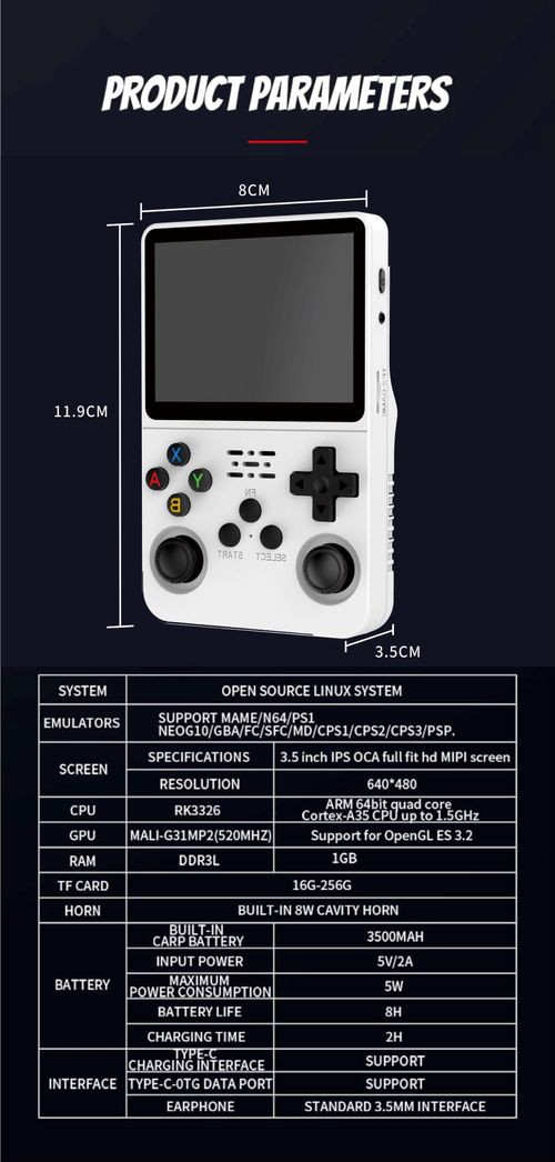 Newest R36s Game Console Retro Handheld 35inch Color Screen With 20 Simulators For Handheld Game Console