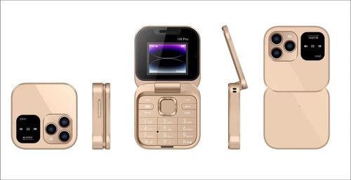 i16 pro dual card dual standby non-smart phone flip phone Bluetooth folding mobile phone