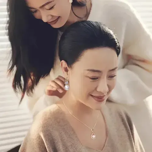 Sparkly Huggie Dangle Earrings💎❤️