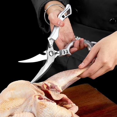 🔥Multi-Purpose Kitchen Heavy Duty Stainless Steel Bone-Cut Scissors🔥