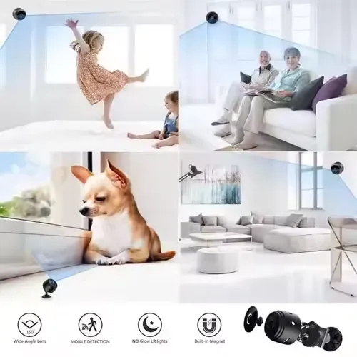 📷 A9 1080P HD Wi-Fi Mini Magnetic Wireless Camcorder Micro Video Surveillance Security Camera ✅
