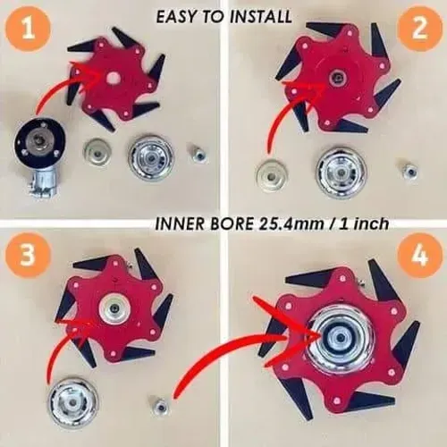 ✨UNIVERSAL 6-Steel Razors Trimmer Head-Enhanced Edition