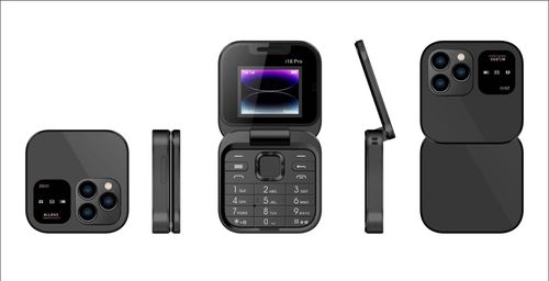 i16 pro dual card dual standby non-smart phone flip phone Bluetooth folding mobile phone