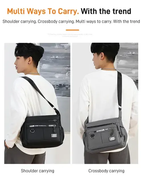 💎Large capacity men's shoulder bag💗