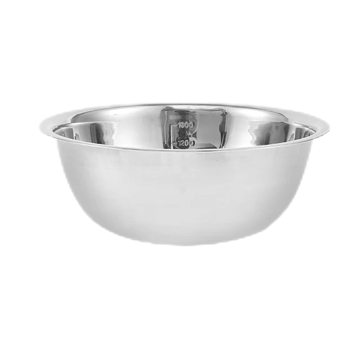 5Pcs Stainless Steel Mixing Bowl Set Multipurpose Soup Basin 5Sizes Space Saving Nesting Bowls Set 2600ML Salad Bowls for Baking