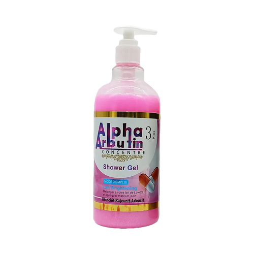 Gluta Master Alpha Arbutin Body Wash Cleansing Whitening Moisturizing Exfoliating Odor Women's Body Shower Gel 500ml