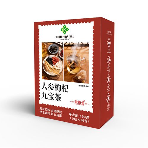 Thé de Santé au Ginseng & Baies de Goji - Formule Végétale Renforçant les Reins