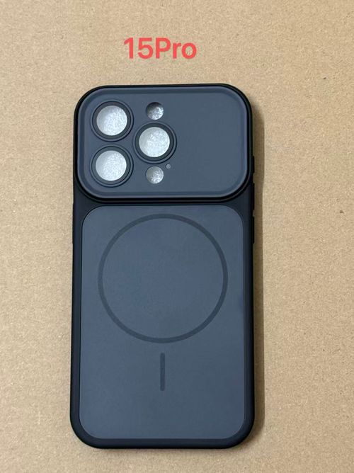Coque iPhone en cuir : Étui en cuir PU avec support magnétique | Housse MagSafe de luxe avec logo creux | Compatible avec la série iPhone 12 à 17