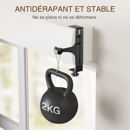 ❤️ Support sans perçage pour tringle à rideaux, compatible avec installation sur climatiseur