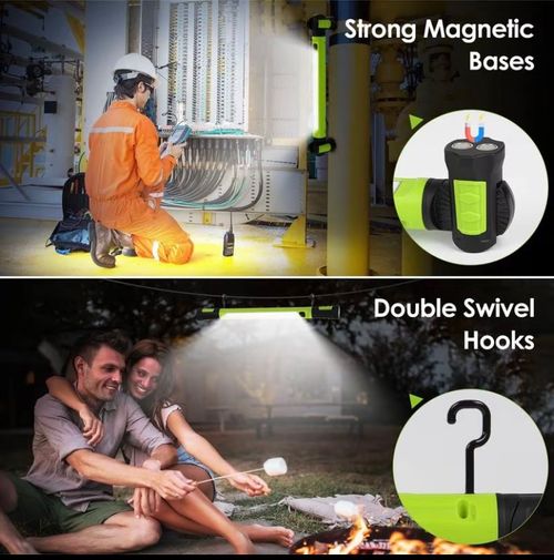 ✨ Lampe de Travail LED Rechargeable - Votre Alliée Polyvalente pour Toutes les Situations