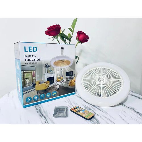 Ventilateur De Plafond Intelligent 3 En 1.nouveau design tendance avec elisse non apparent ,son système d éclairage led intégré 3 couleur telecomande ,3 vitesse de changement .idéal pour: bureau ,salon ,chambre .