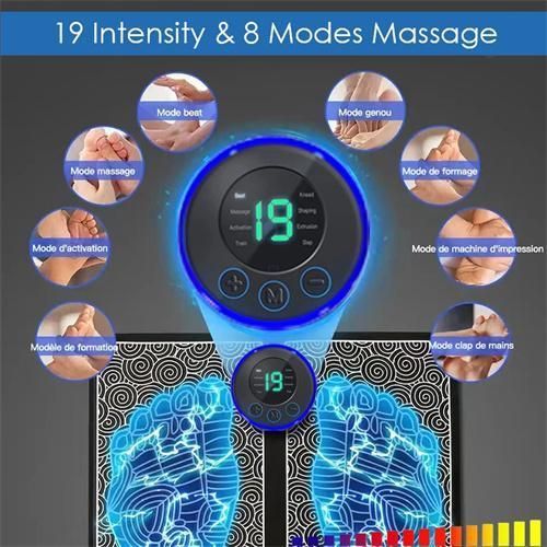 Massage De Pied électrique Machine De Pédicure Tapis De Pied ——Expédition depuis Abidjan（Livraison gratuite）