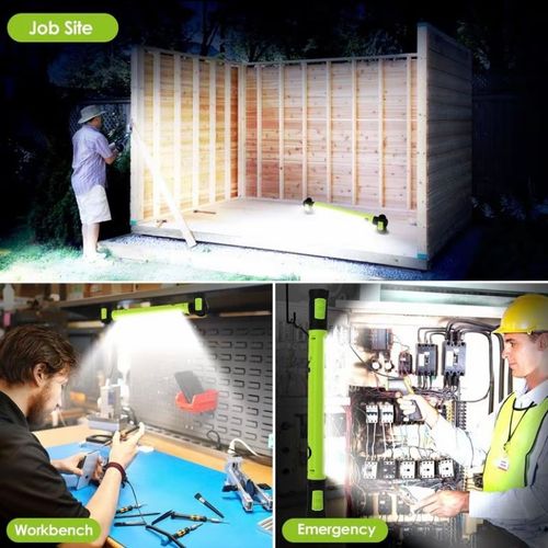 ✨ Lampe de Travail LED Rechargeable - Votre Alliée Polyvalente pour Toutes les Situations
