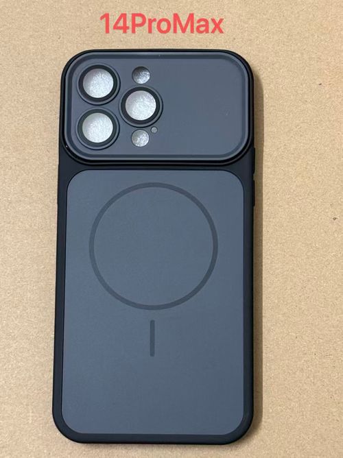 Coque iPhone en cuir : Étui en cuir PU avec support magnétique | Housse MagSafe de luxe avec logo creux | Compatible avec la série iPhone 12 à 17