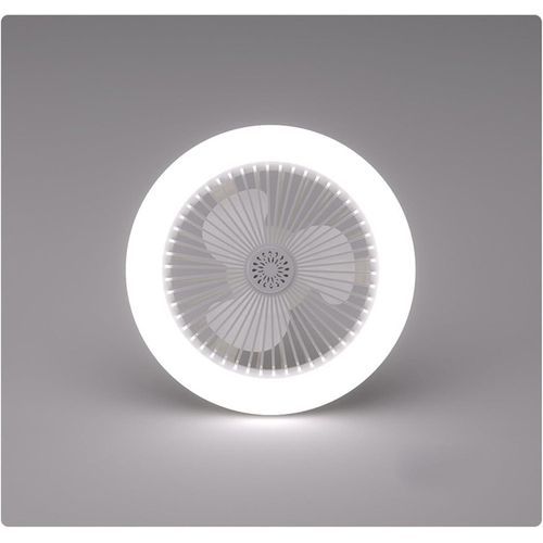 Ventilateur De Plafond Intelligent 3 En 1.nouveau design tendance avec elisse non apparent ,son système d éclairage led intégré 3 couleur telecomande ,3 vitesse de changement .idéal pour: bureau ,salon ,chambre .