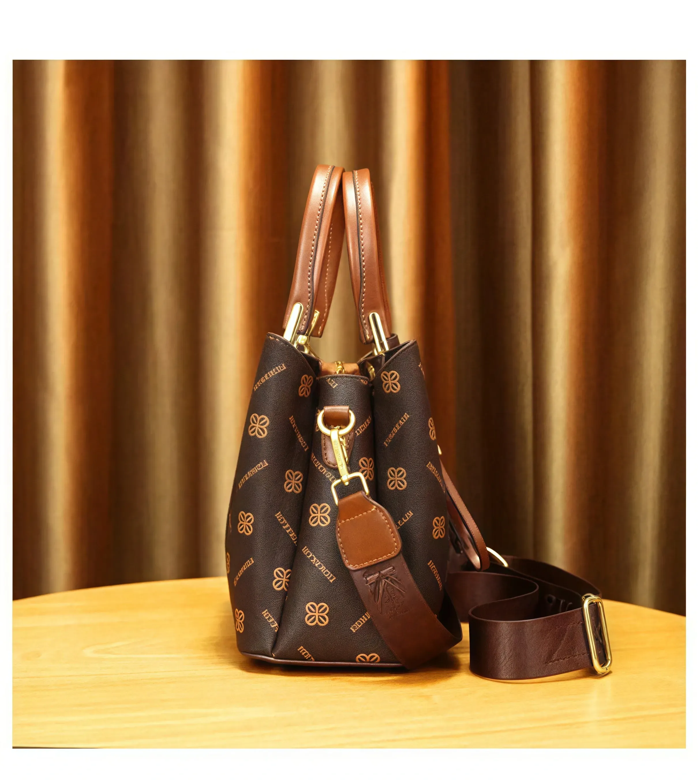 🔥 2025 Nova Bolsa Feminina Vintage de Luxo Premium - Versátil, grande capacidade, estilo elegante, pode ser carregada na mão ou no ombro! 💎👜