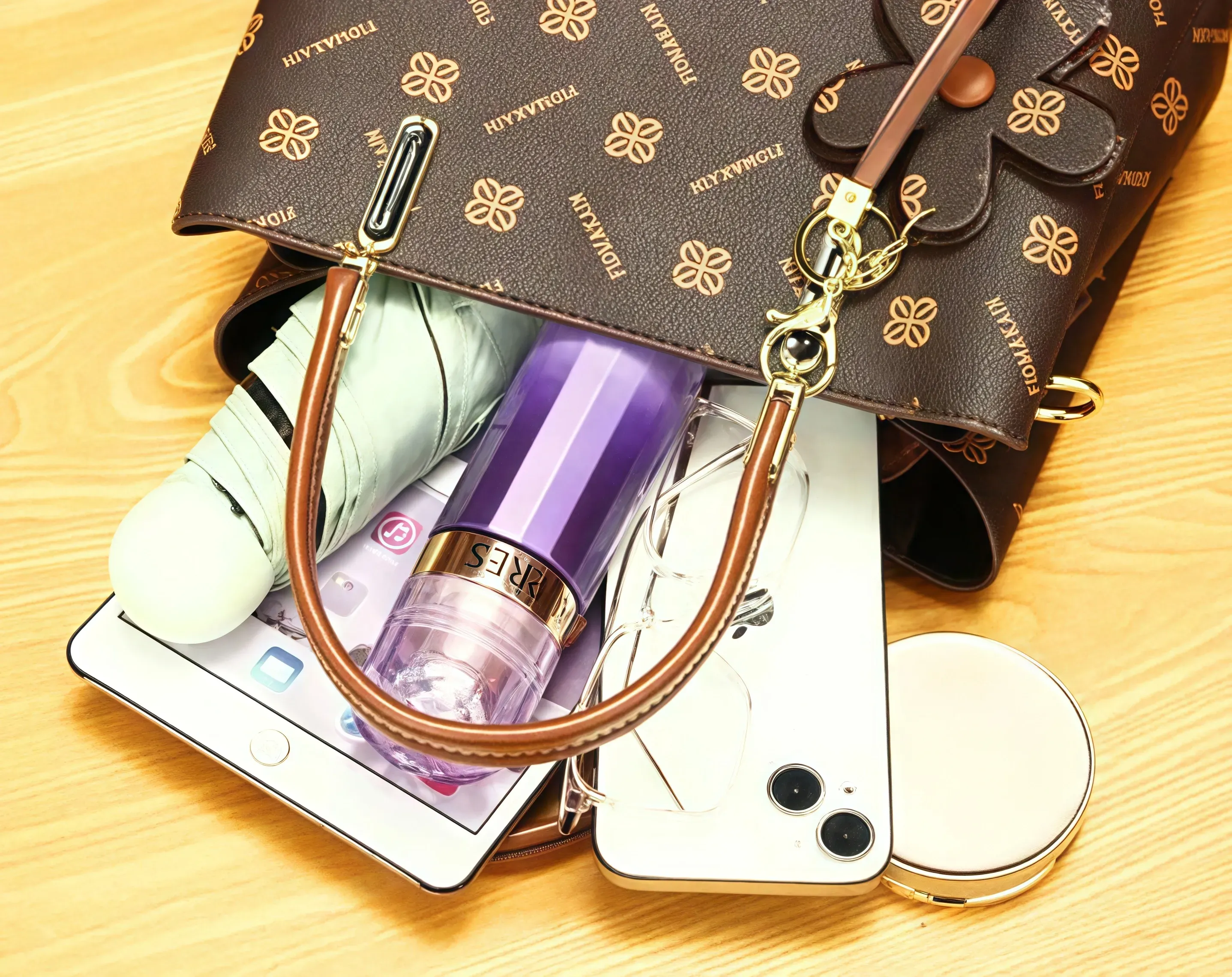 🔥 2025 Nova Bolsa Feminina Vintage de Luxo Premium - Versátil, grande capacidade, estilo elegante, pode ser carregada na mão ou no ombro! 💎👜