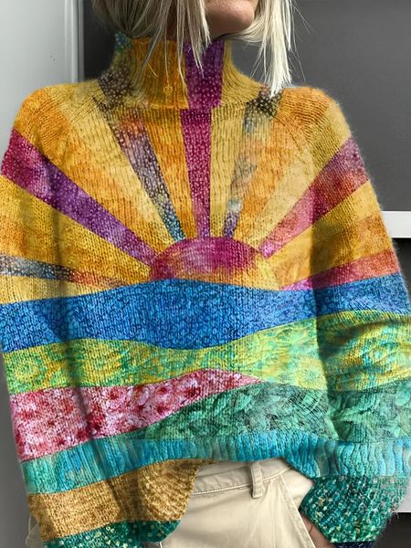 Cassandre-Colorful happy roll-collar