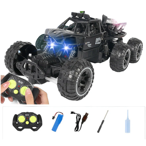 🚗6 Wheel Remote Control Off-Road Truck