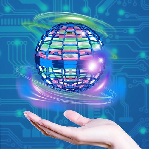 intelligent induction flying ball spinning flying ball suspension magic ufo flying saucer technology boys and girls children's outdoor luminous toys