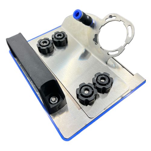 Upgraded Angle Grinder Tile Chamfering Tool ✨ 45-Degree Precision Cutting Bracket with Dust-Free Water Hose and Safety Base 🧱 Professional Ceramic Tile Edge Finishing Kit
