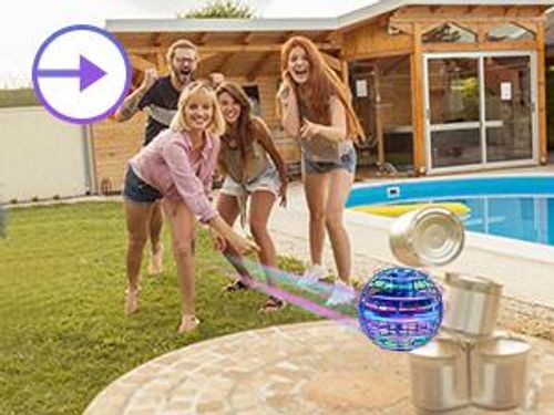 intelligent induction flying ball spinning flying ball suspension magic ufo flying saucer technology boys and girls children's outdoor luminous toys