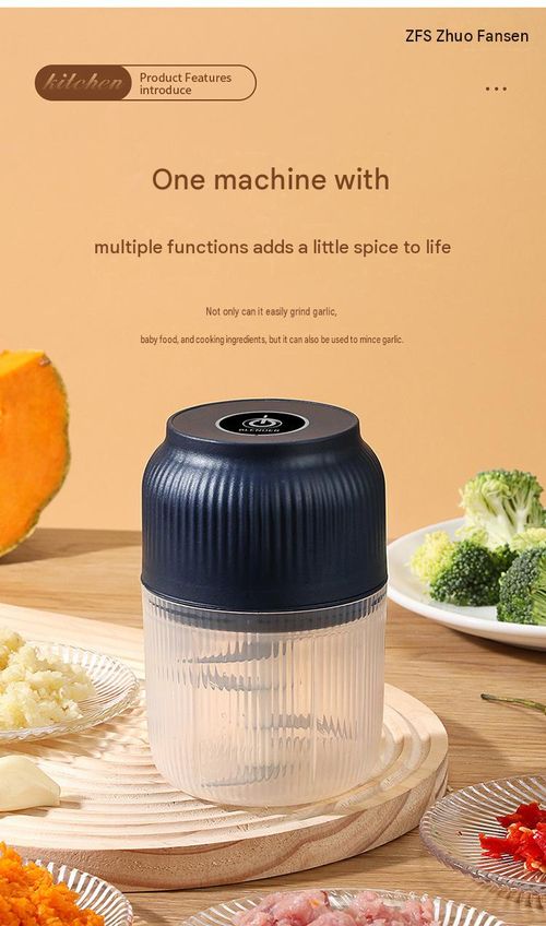 USB-Rechargeable Multifunctional Electric One-Touch Kitchen Blender – The Perfect Kitchen Gift