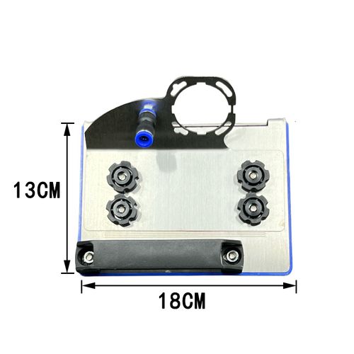 Upgraded Angle Grinder Tile Chamfering Tool ✨ 45-Degree Precision Cutting Bracket with Dust-Free Water Hose and Safety Base 🧱 Professional Ceramic Tile Edge Finishing Kit