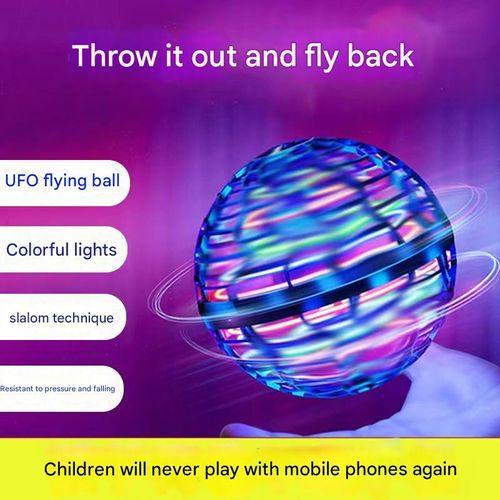 intelligent induction flying ball spinning flying ball suspension magic ufo flying saucer technology boys and girls children's outdoor luminous toys