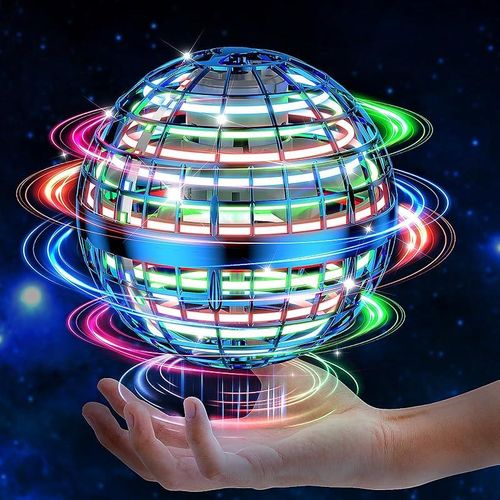 intelligent induction flying ball spinning flying ball suspension magic ufo flying saucer technology boys and girls children's outdoor luminous toys