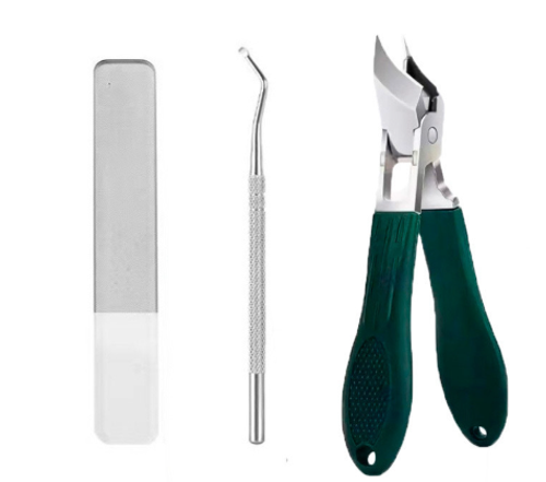 Large opening nail scissors high-grade original splash-proof nail groove eagle beak special nail clippers thick toenail pliers oblique mouth