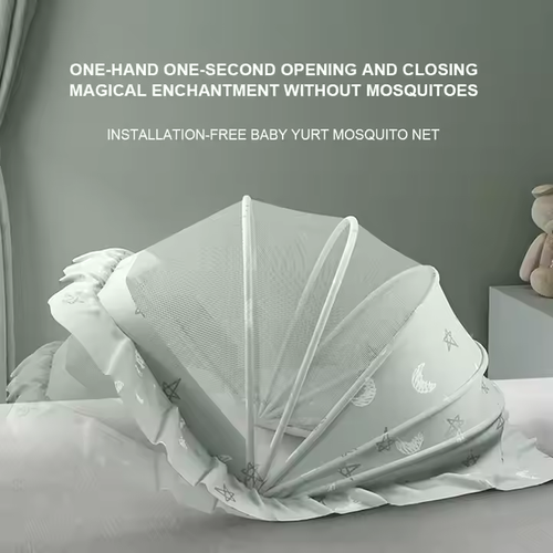 Baby mosquito net baby yurt anti-mosquito full cover foldable infant newborn child bed bottomless universal