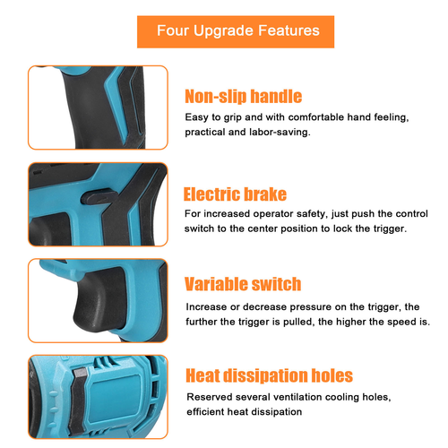 Lithium battery tools multi-function multi-purpose rechargeable power tool set household hand drill electric wrench screw
