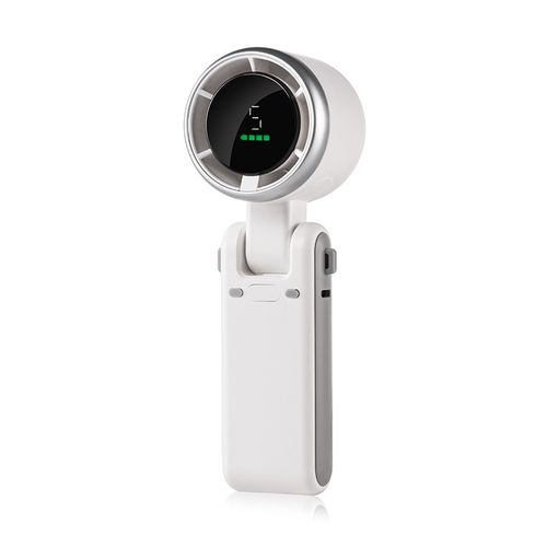 Three-in-one handheld turbo high-speed small fan USB charging new ice-sensing electric fan portable leafless fan