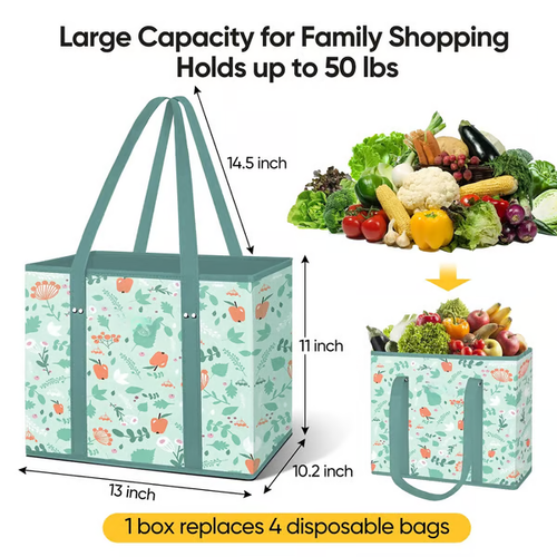 3 pcs Reusable Grocery Bags