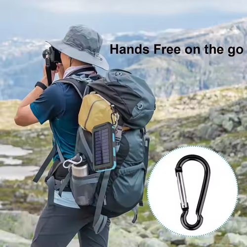 Solar power bank outdoor waterproof 20000 mAh compass mobile power P OWERBANK