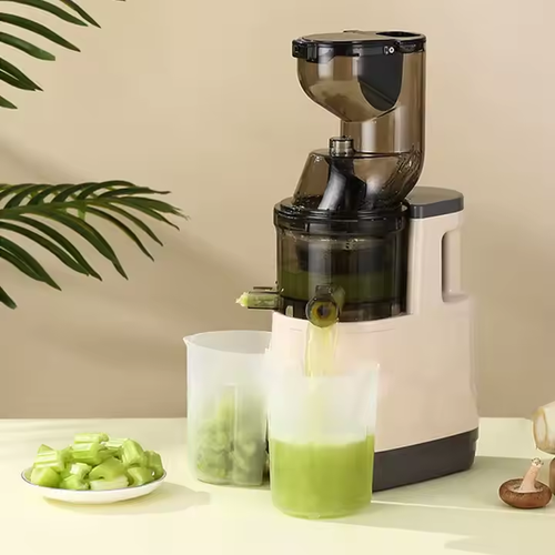 Large-caliber fully automatic multi-functional commercial juicer for separating residue and juice, fruit and vegetable juicer